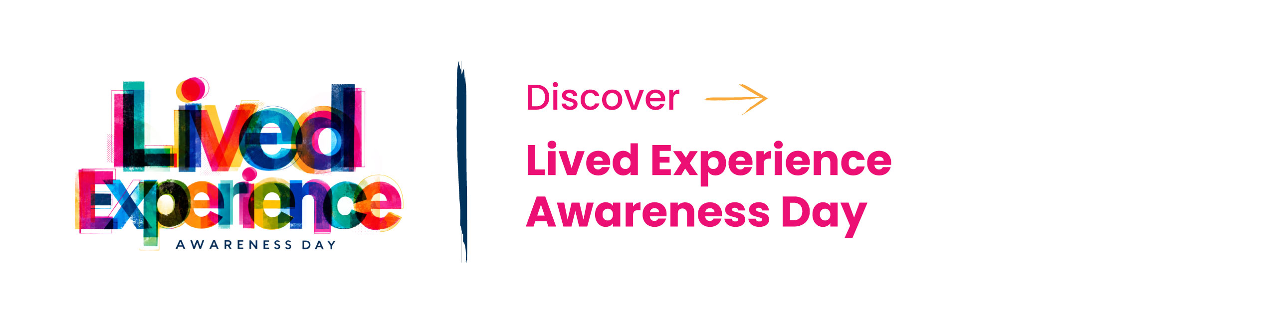 lived experience day banner